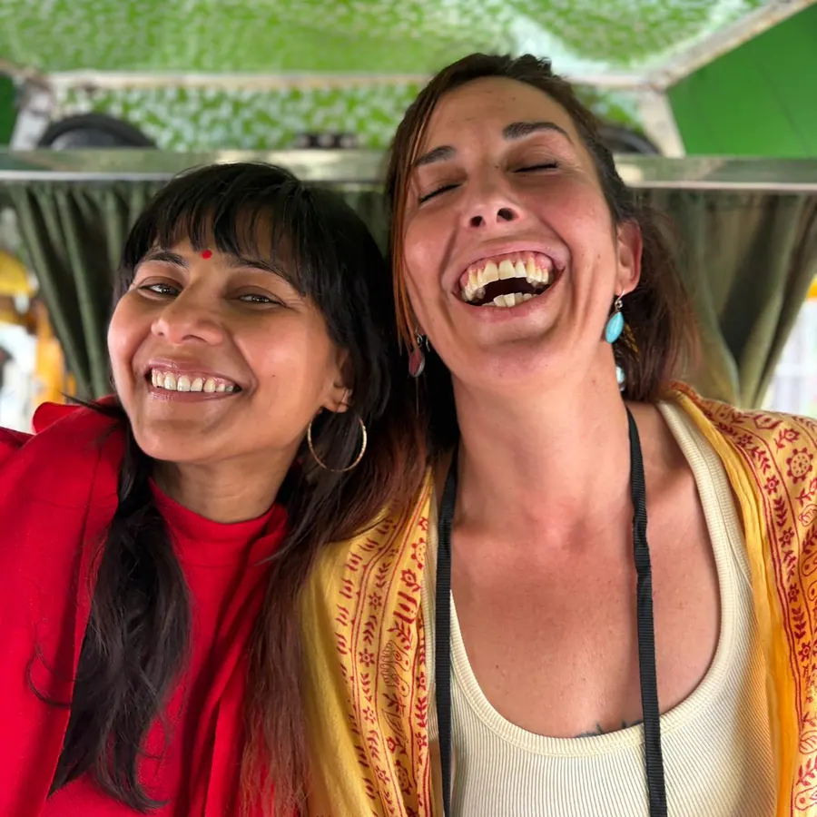 Shared laughter between participants