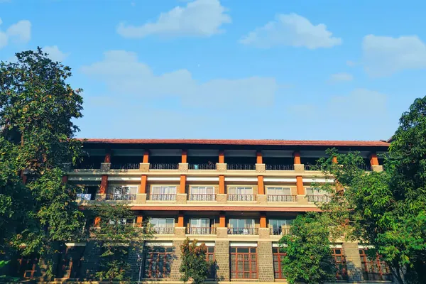 Mahavan Cottage among the trees at Govardhan Eco Village